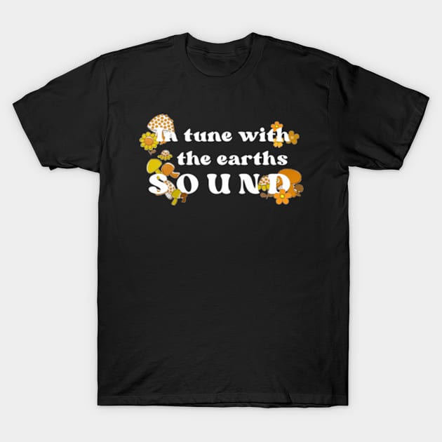 Mushroom Music T-Shirt by politerotica